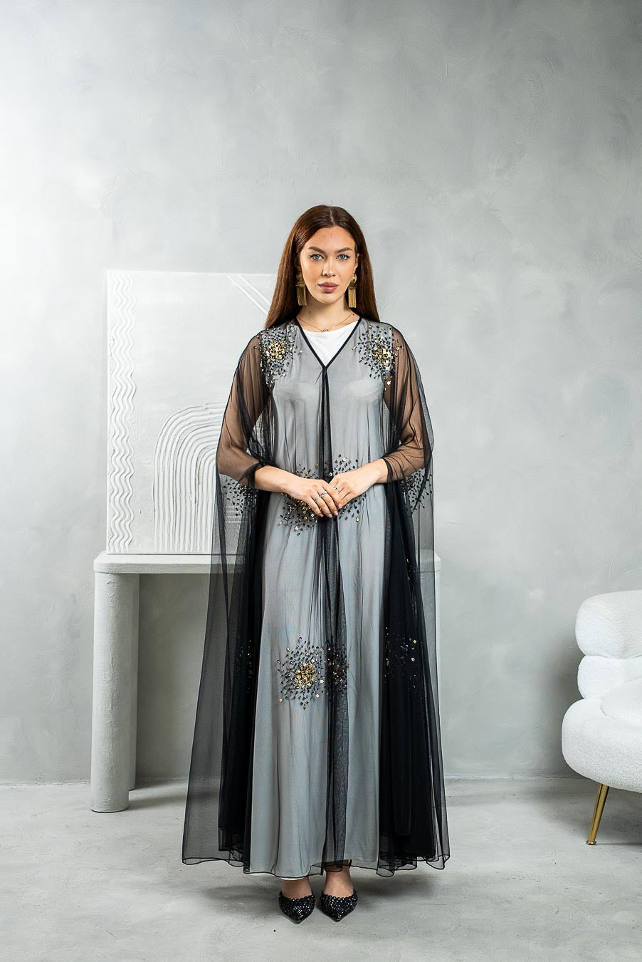 WEDDING ABAYA - 2025ABY03