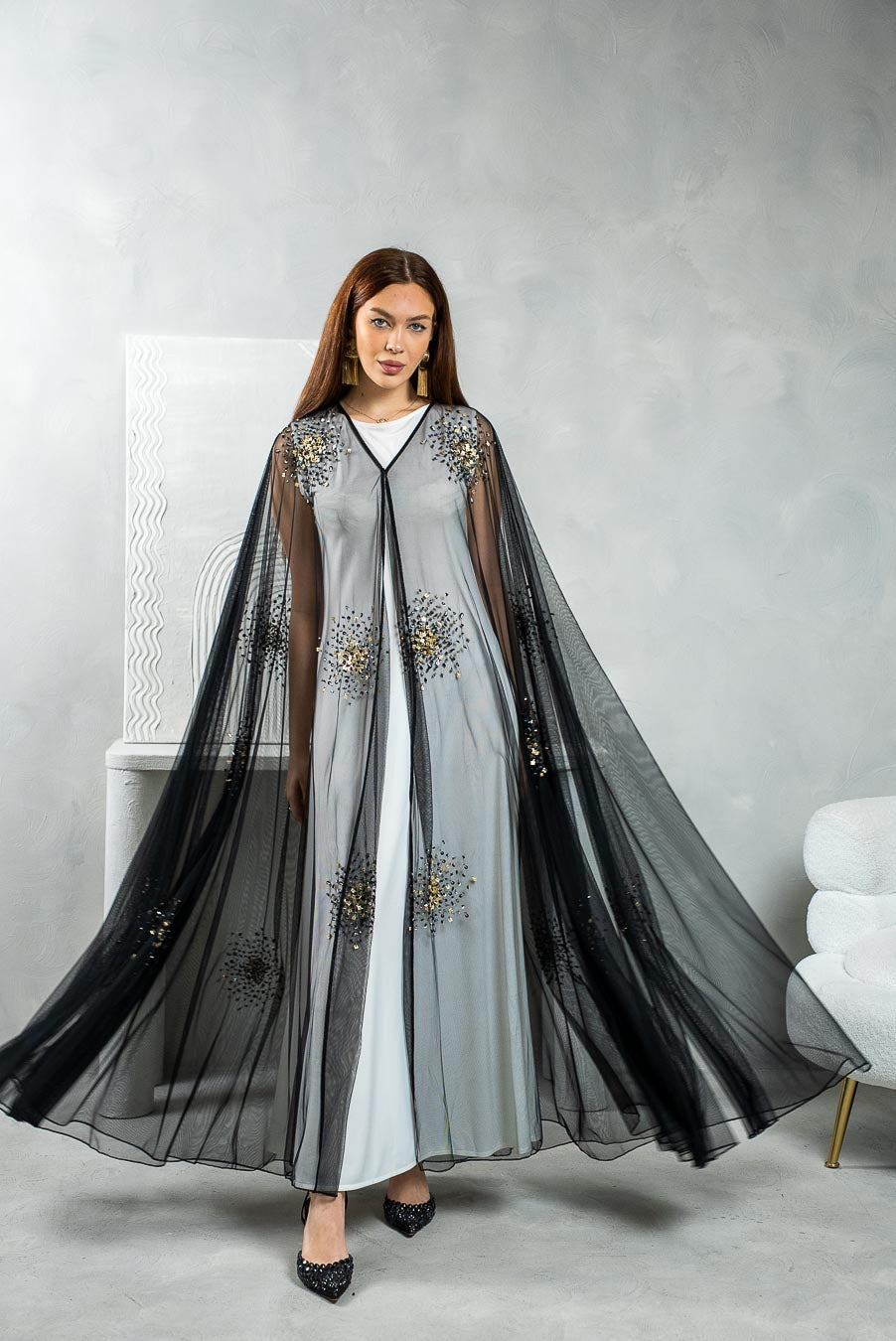 WEDDING ABAYA - 2025ABY03