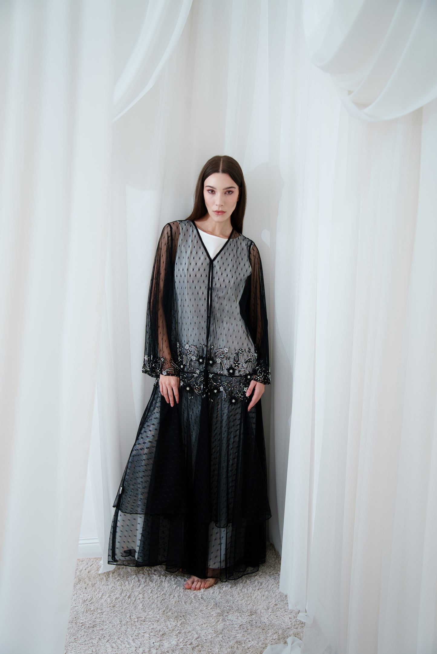 WEDDING ABAYA - WEDDING ABAYA W40