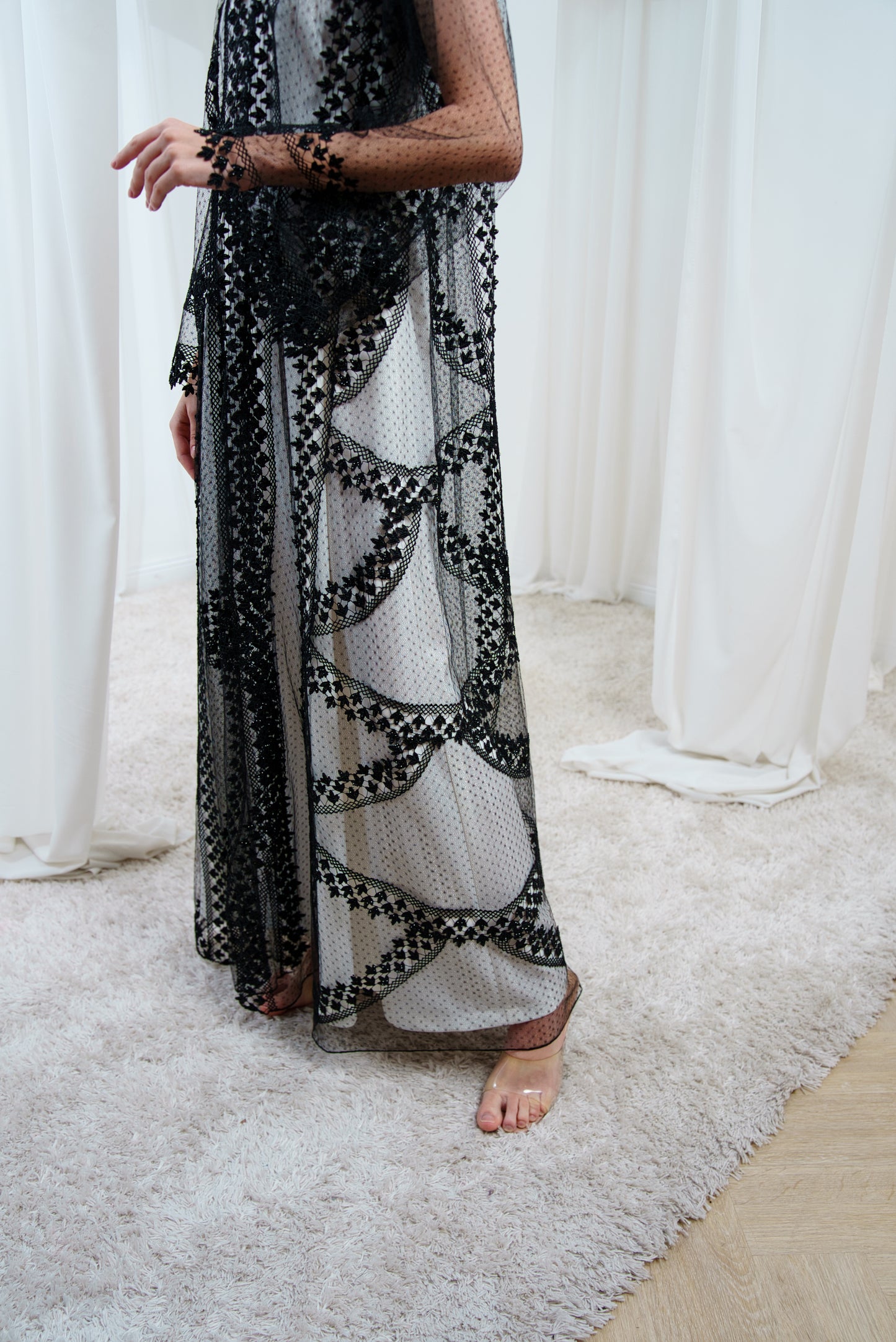 WEDDING ABAYA - WEDDING ABAYA W36