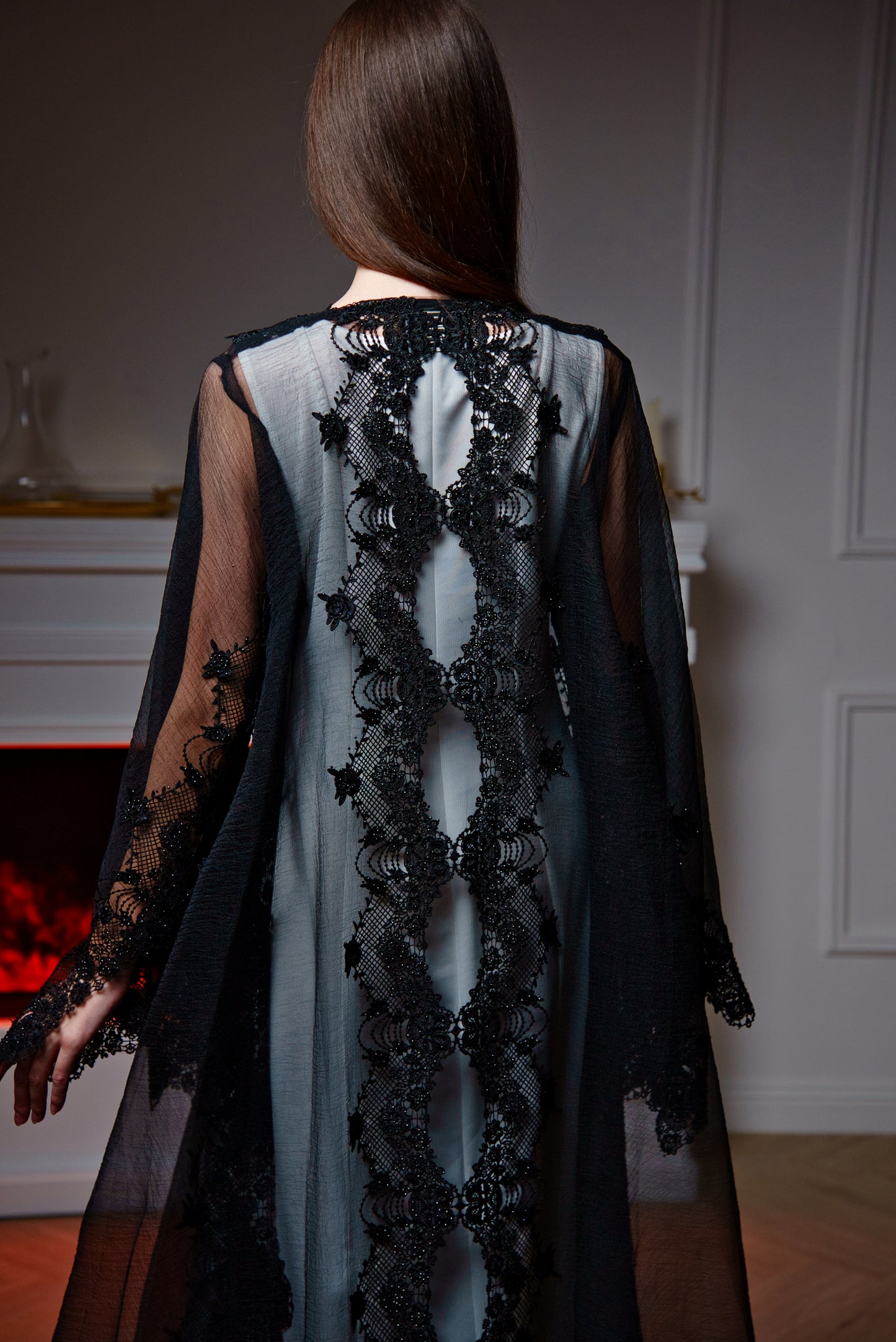WEDDING ABAYA - WEDDING ABAYA W37