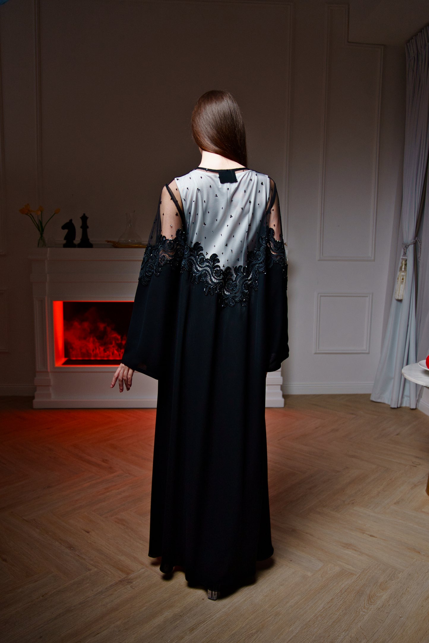 WEDDING ABAYA - WEDDING ABAYA W41