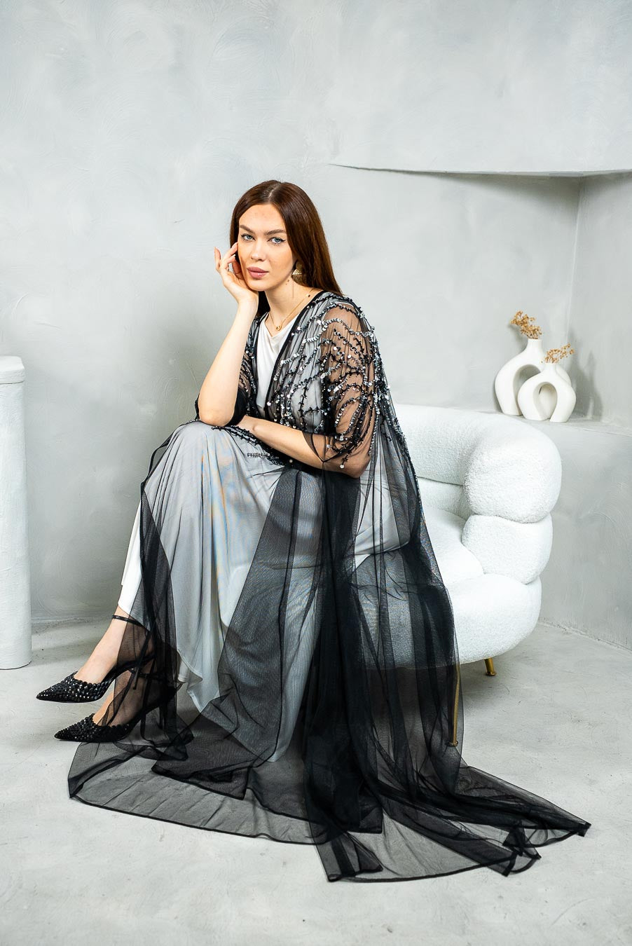 WEDDING ABAYA - 2025ABY01