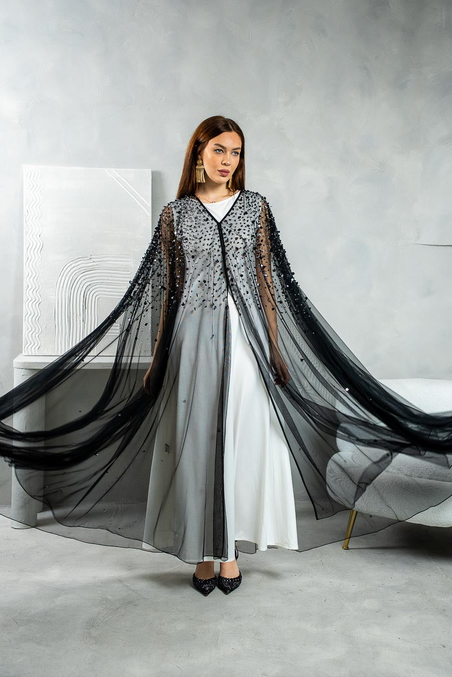 WEDDING ABAYA - 2025ABY02