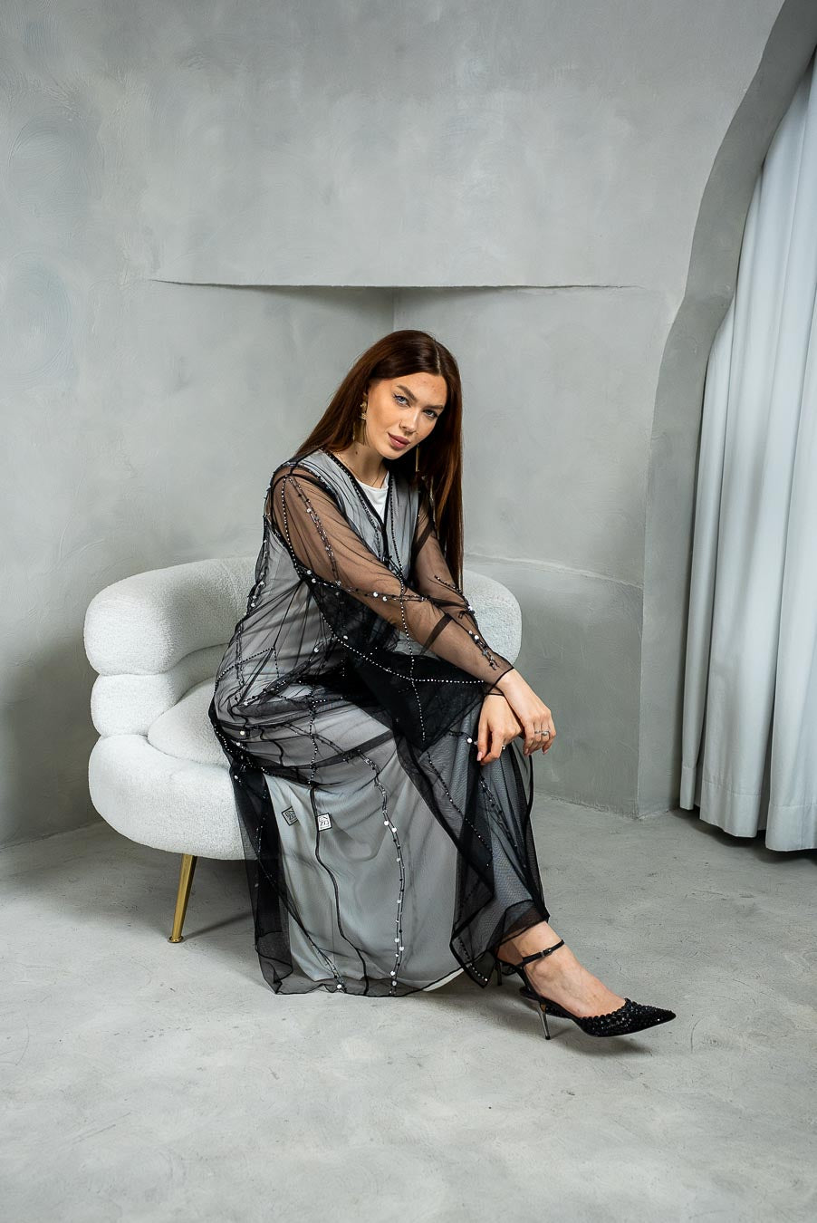 WEDDING ABAYA - 2025ABY04