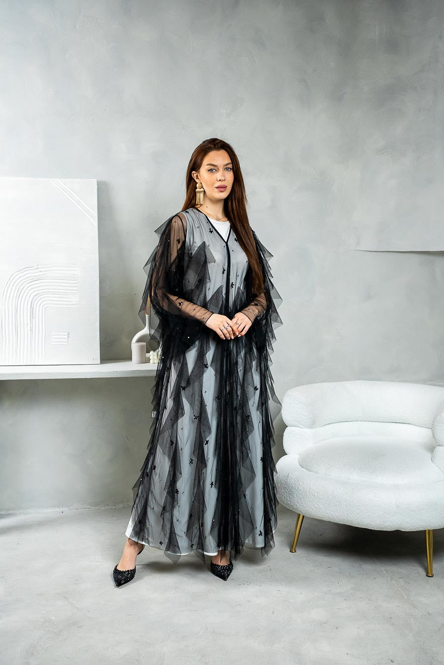 WEDDING ABAYA - 2025ABY05