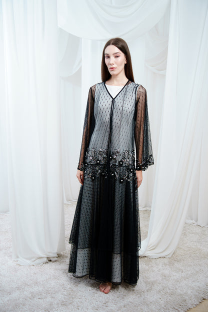 WEDDING ABAYA - WEDDING ABAYA W40