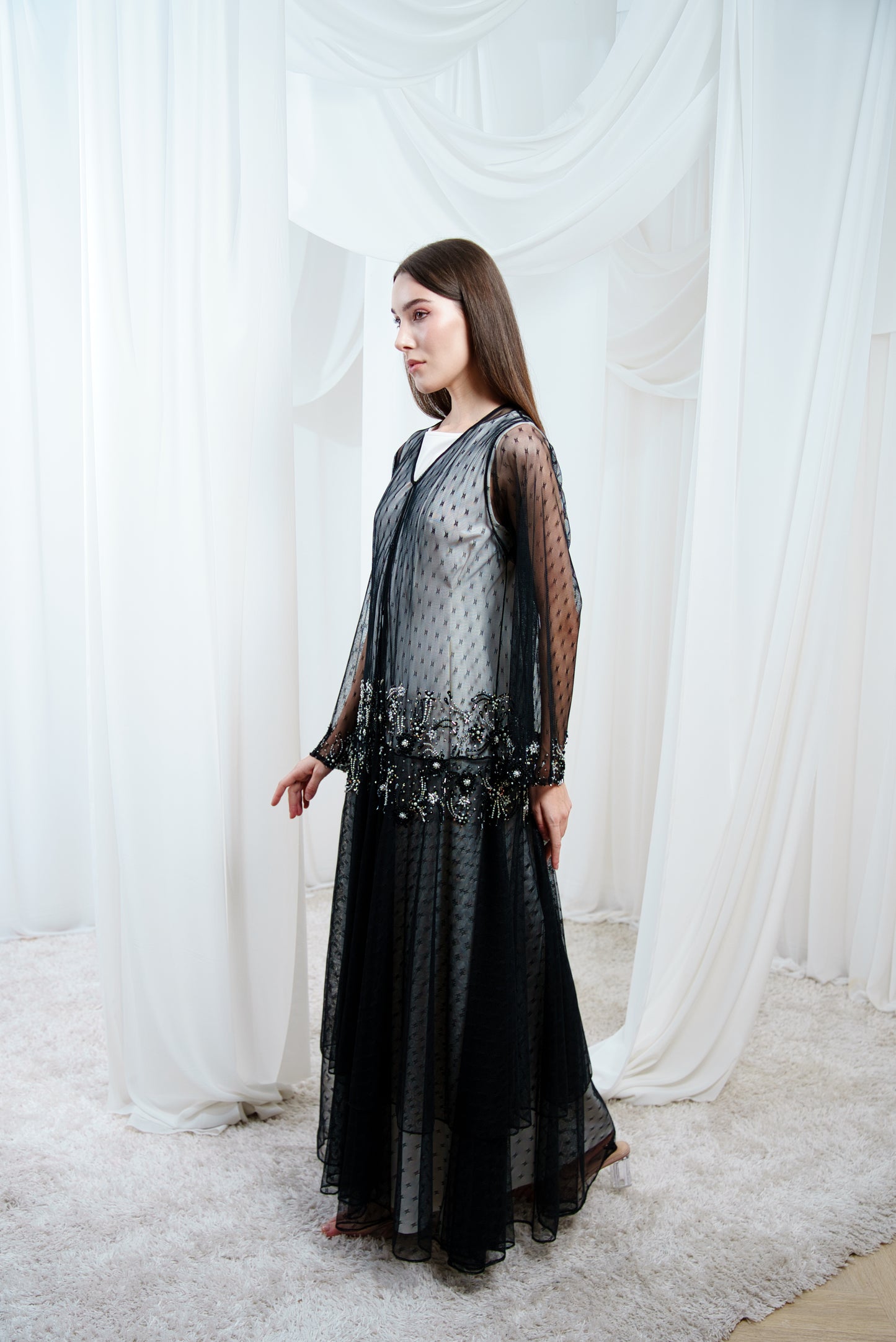 WEDDING ABAYA - WEDDING ABAYA W40