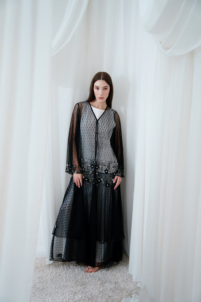 WEDDING ABAYA - WEDDING ABAYA W40