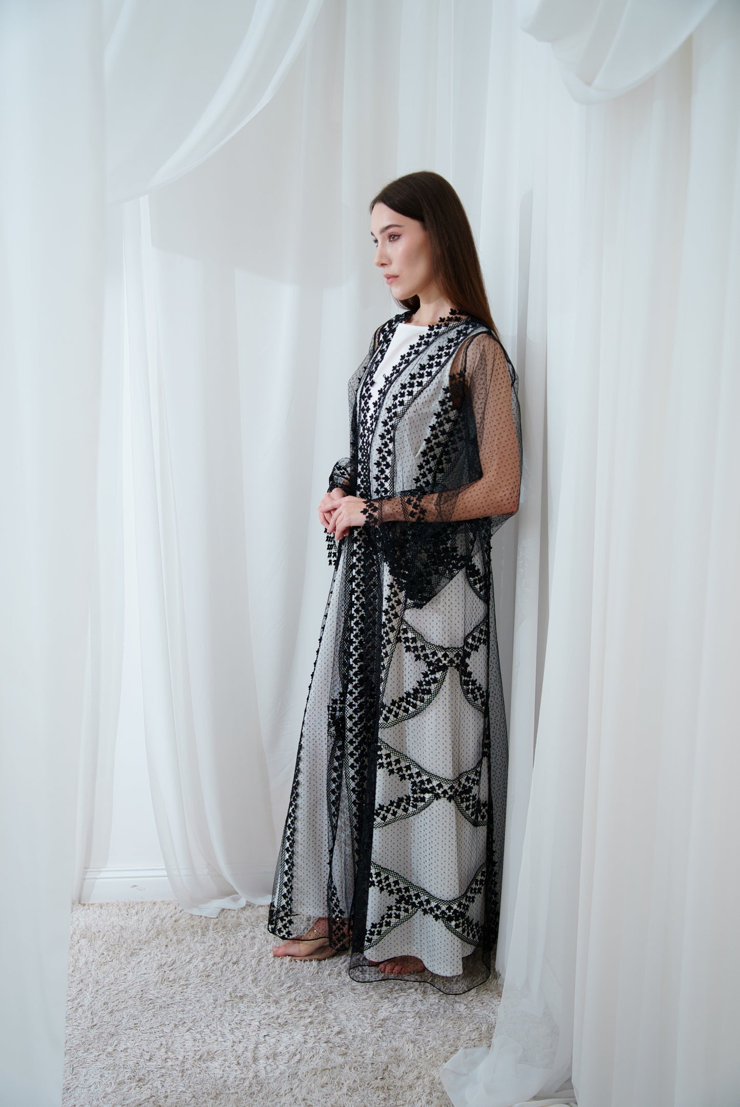 WEDDING ABAYA - WEDDING ABAYA W36
