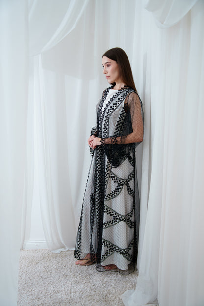 WEDDING ABAYA - WEDDING ABAYA W36