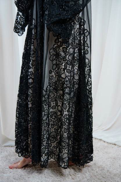 WEDDING ABAYA - WEDDING ABAYA W35