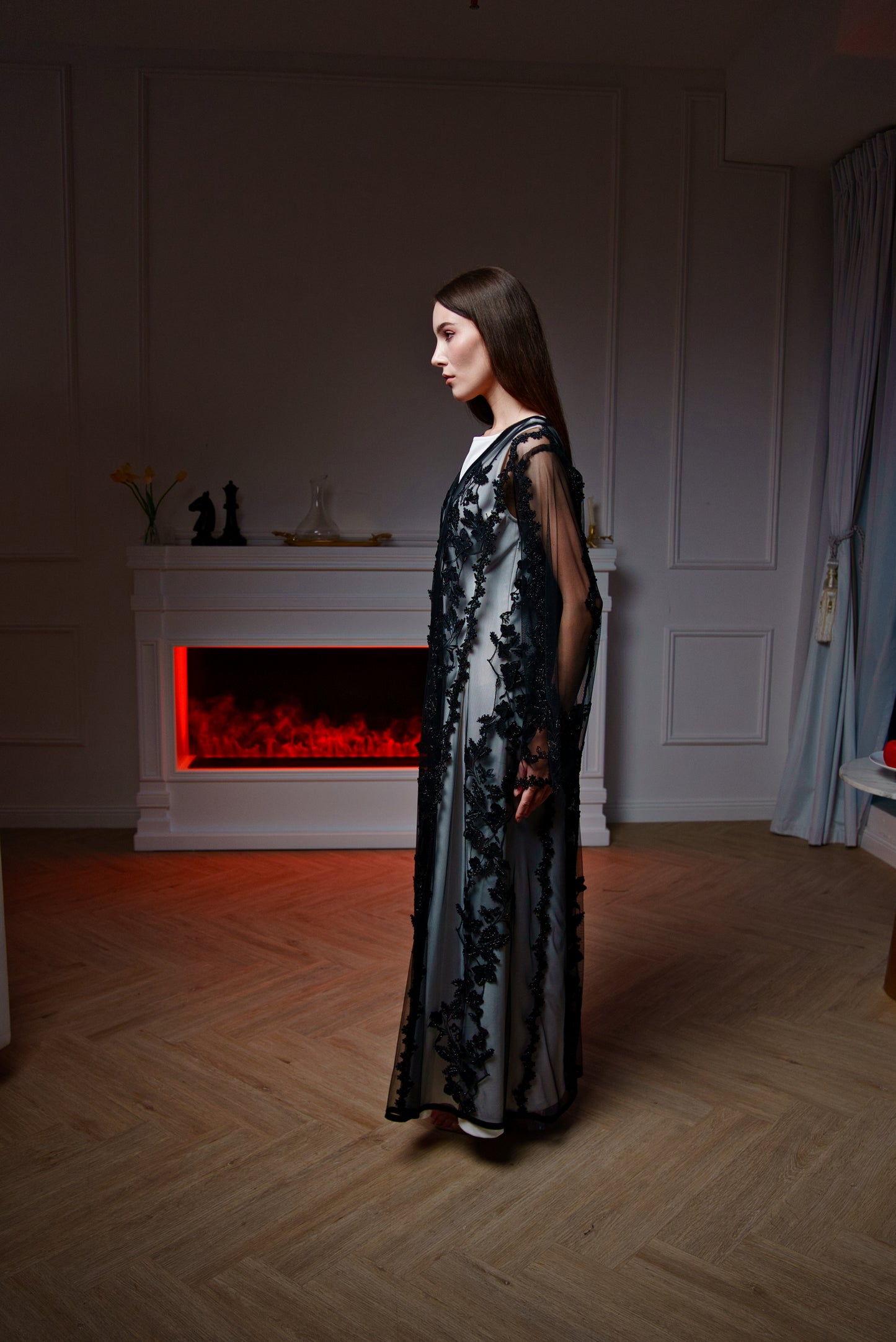 WEDDING ABAYA - WEDDING ABAYA W33