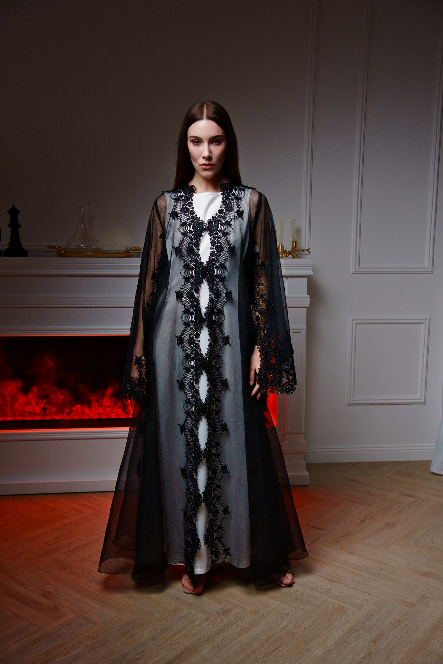 WEDDING ABAYA - WEDDING ABAYA W37
