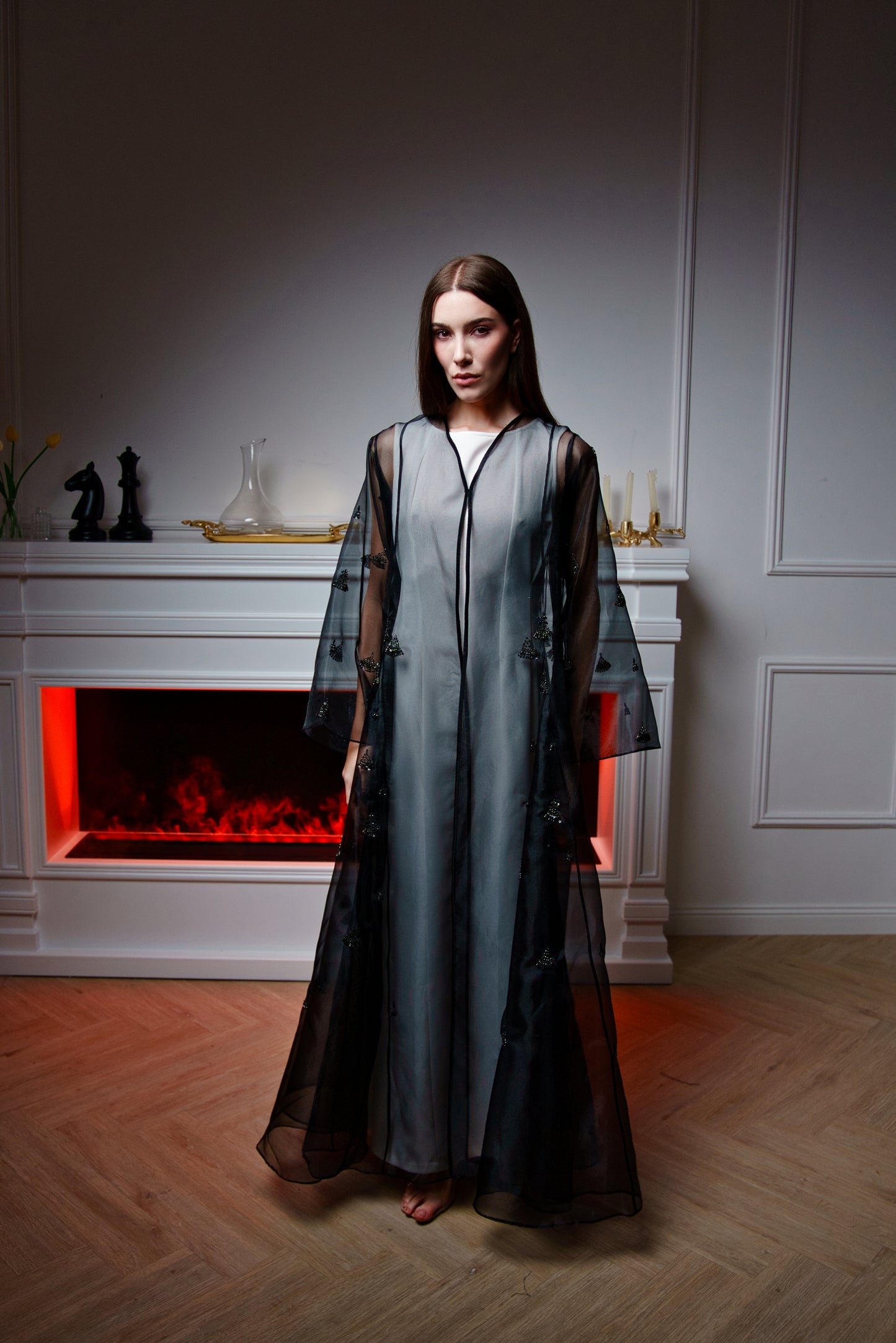 WEDDING ABAYA - WEDDING ABAYA W38