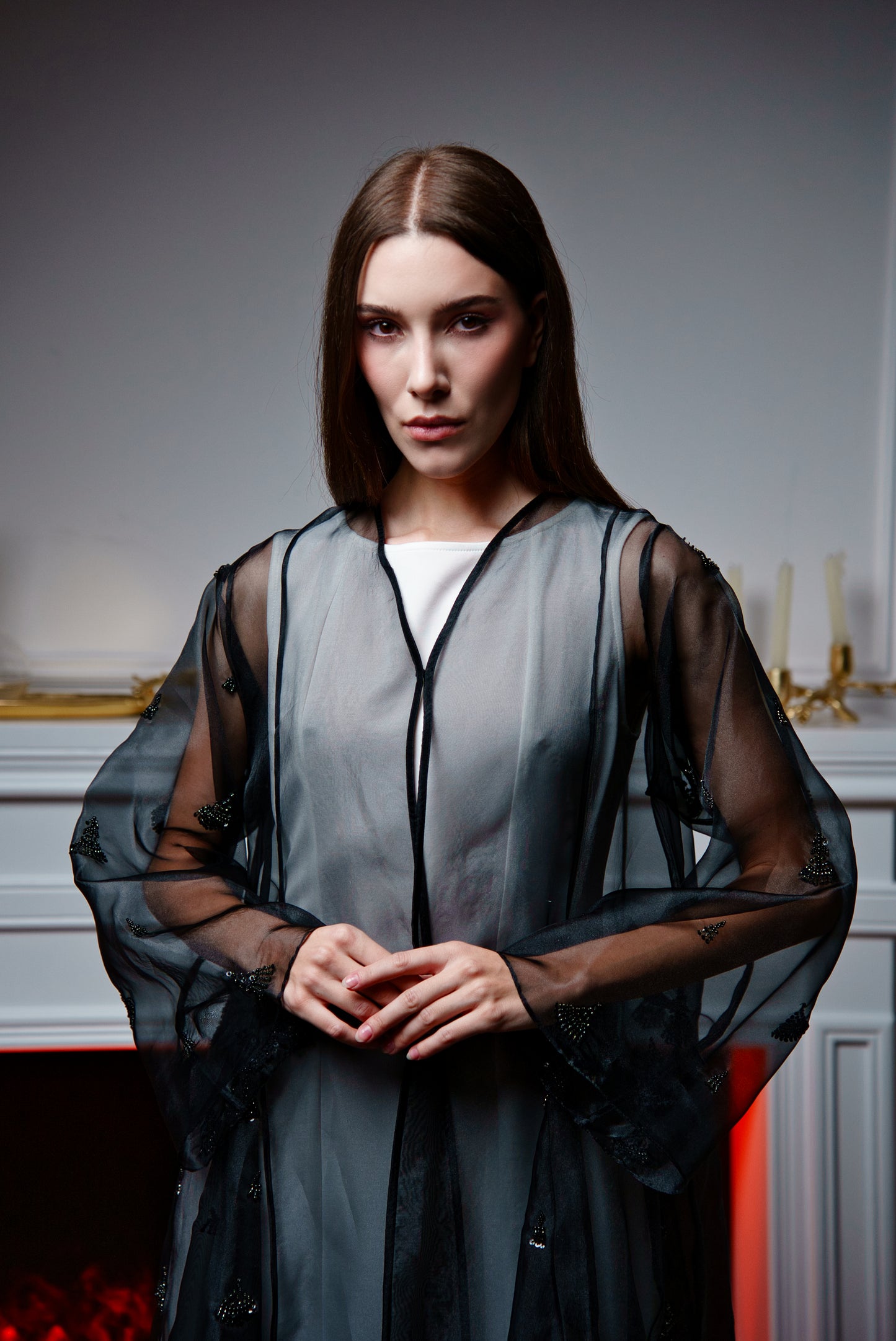WEDDING ABAYA - WEDDING ABAYA W38