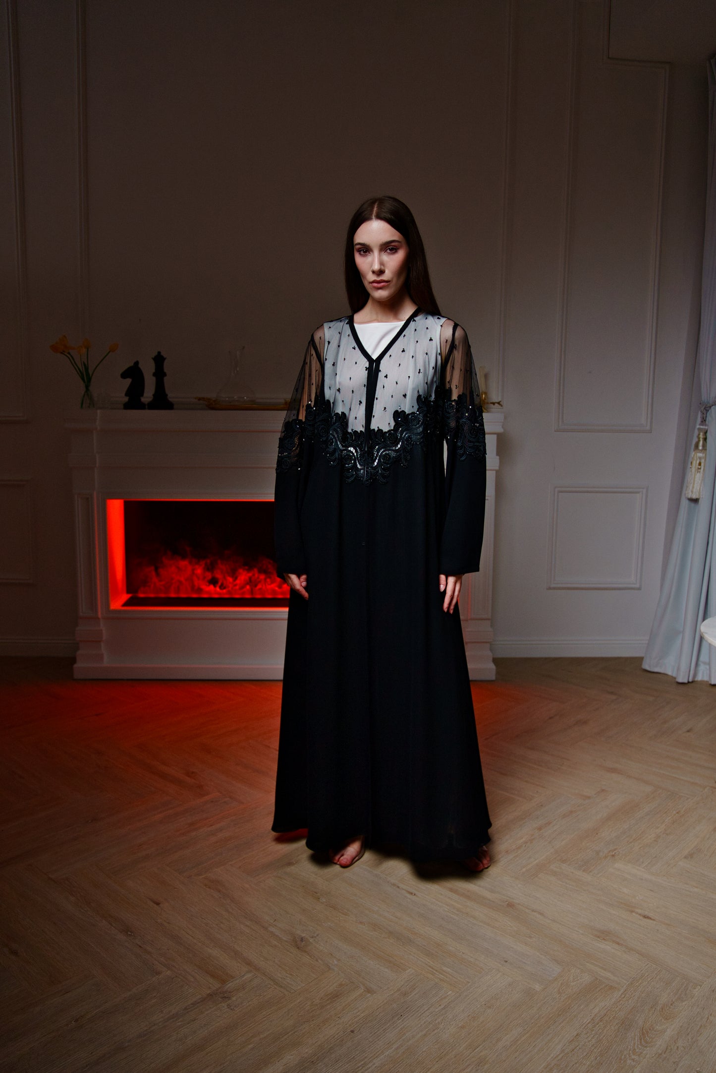 WEDDING ABAYA - WEDDING ABAYA W41