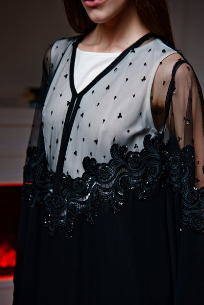 WEDDING ABAYA - WEDDING ABAYA W41